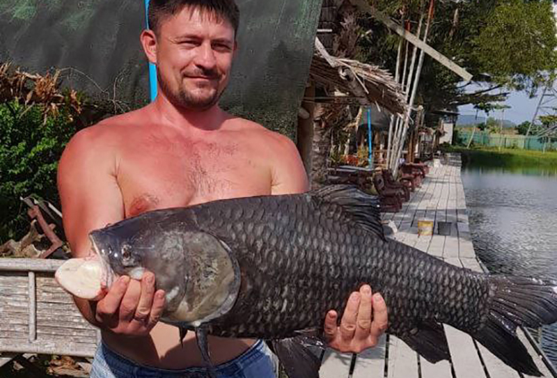 Озерная рыбалка на Пхукете 1