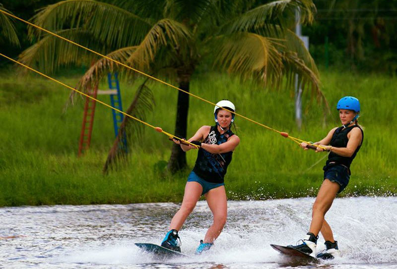 Вейкбординг на Пхукете в «Phuket Wake Park» 1